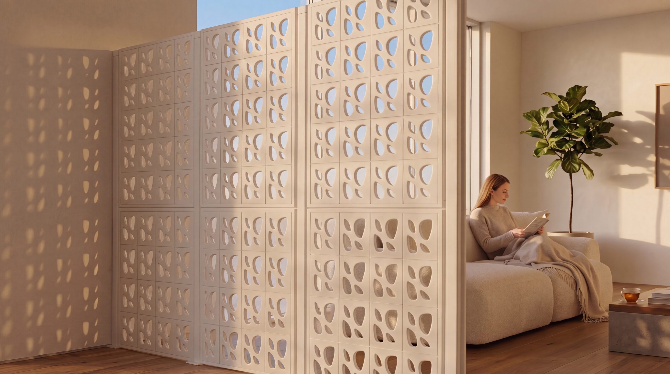 interno casa bianco